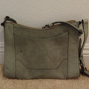 Frye crossbody light green nwot